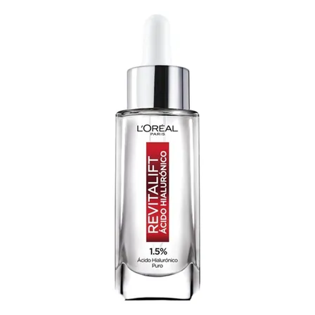 L'oréal Paris Revitalift Ácido Hialurónico Sérum De Rostro, Hidrata Intensamente Y Rellena Líneas De Expresión, 30 Ml. Todo Tipo De Piel Día/noche