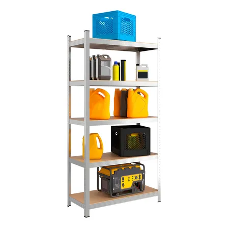 Estante Metálico Organizador Hogar Multiusos Rack 5 Niveles Plus De 1.8m X 90cm X 40cm Gris