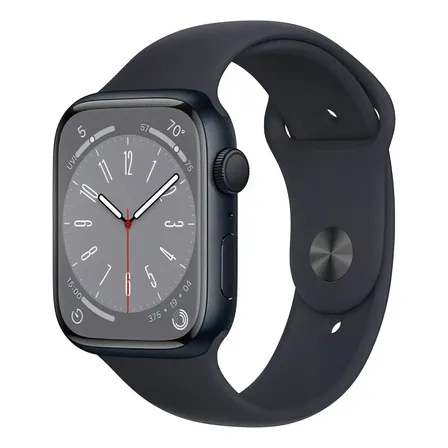 Apple Watch Series 8 Gps De 45mm Midnight Sellado Color De La Caja Azul Medianoche Color De La Malla Azul Medianoche/patrón