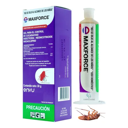 Maxforce Jeringa 30 Gr Veneno Para Cucarachas Max Force