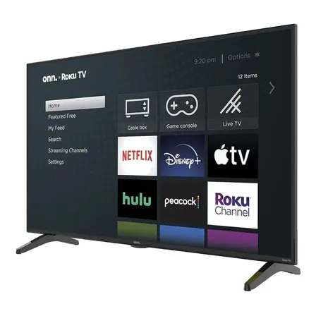 Pantalla Smart Tv Onn 43 Pulgadas Dled Roku 4k Hdr 100012584 - Excelente (Reacondicionado)