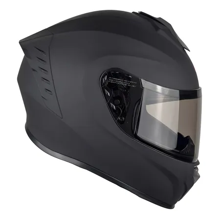 Casco Para Moto Xbull Balto Negro Mate Integral Dot