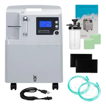 Concentrador De Oxigeno Grado Hospitalario 5l By Longfian