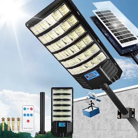 4000w Lámpara Solar Exterior Led Luminaria Suburbana Sensor