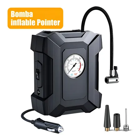 Compresor De Aire Mini 1 Portátil Genérica Ow-chongqibeng-001 2l 3hp Negro