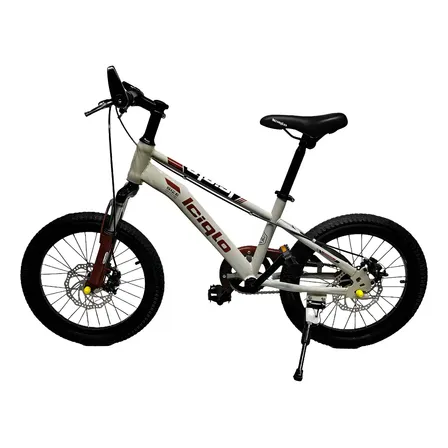 Alemine Bicicleta Infantil Deportiva Para Niños R-18 Freno De Disco Color Gris Tamaño Del Cuadro 18
