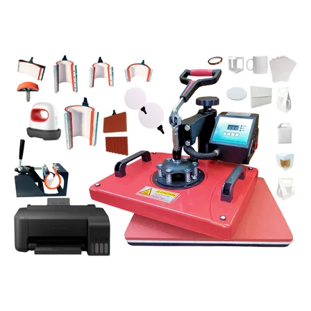 Combo 8 En 1 A 11 En 1 Máquina Para Sublimación +45xtras Msi