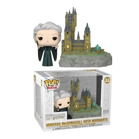 Funko Pop Town Harry Potter Minerva Mcgonagall W/hogwarts 33