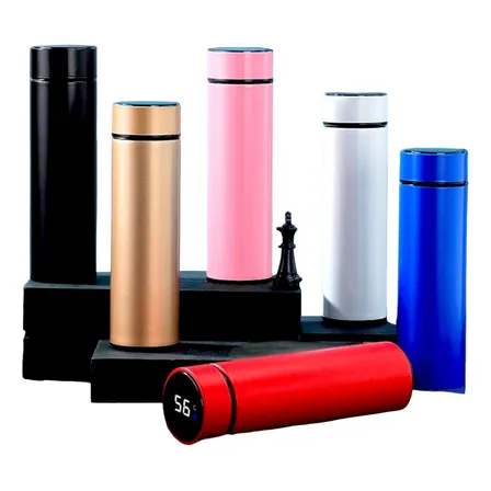 50 Termos Nihome Inteligente Digital Temperatura Led 500 Ml