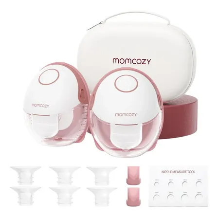 Momcozy 2 Pzs Extractor De Leche Eléctrico Mobile Style | M6
