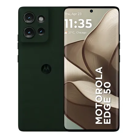 Celular Motorola Moto Edge 50 512gb 12gb Ram Verde Certificación Militar Verde Oscuro