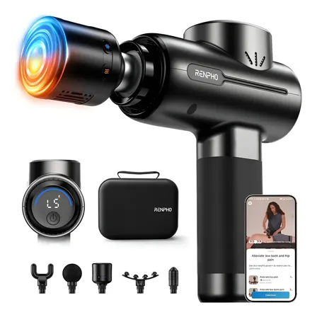 Pistola Masajeadora Eléctrica Corporal En Frío Y Caliente