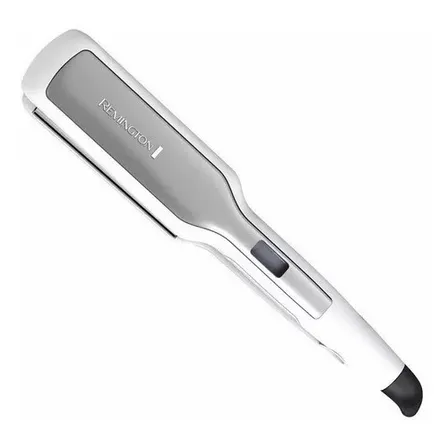 Plancha De Cabello Remington S5520 Ceramica Anti-static Color Blanca Blanco