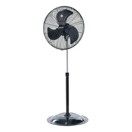Ventilador Pedestal Brisa Po-20f Metálico 20 Semi-industrial Cantidad De Aspas 3 Estructura Negro Aspas Negro Diámetro 20 Frecuencia 60 Hz Material De Las Aspas Aluminio 50.8 Cm