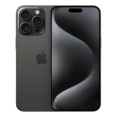 iPhone 15 Pro Max (sólo Esim) 256 Gb Titanio Negro - Excelente (Reacondicionado)