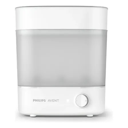 Philips Avent Esterilizador De Biberones Eléctrico, Capacidad 6 Biberones Con Accesorios, Esterilización En 10 Minutos, Se Mantiene Estéril Por 24 Horas Mod. Scf291/00