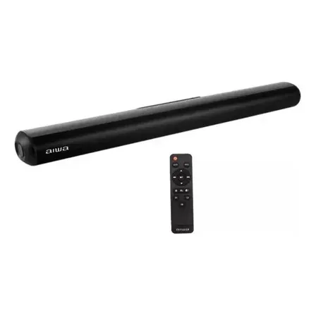 Barra De Sonido Sound Bar 2.0 Bluetooth 400 W - Aiwa Color Black Negro