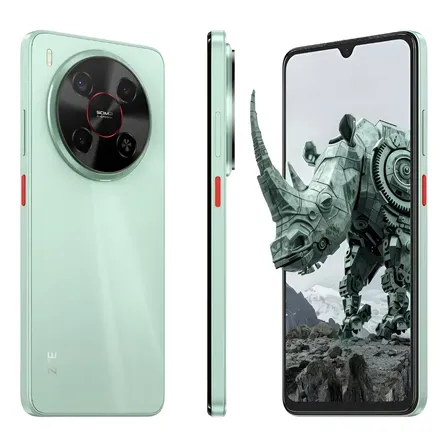 Zte Smartphone Blade V70 Max 6.9 120 Hz 50 Mp+ia 256 Gb 14 Gb De Ram Dinámica Battery 6000 Mah Android 14 Green Verde