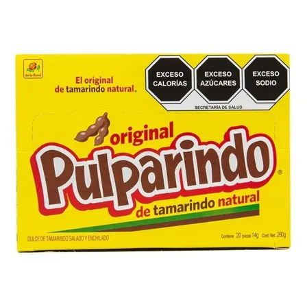 Dulce De Tamarindo Dulces De La Rosa Pulparindo Caja De 280g