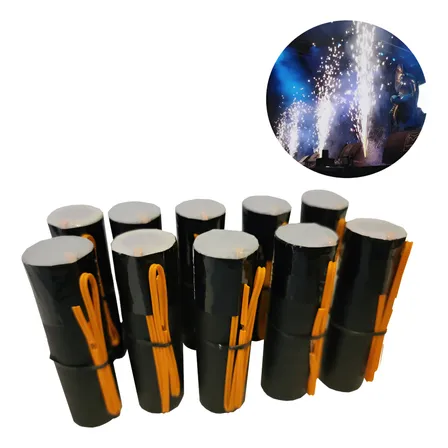 Paquete De Detonadores Cerillo Electrónico Lluvia Fría 10 Pz