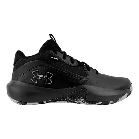 Tenis Under Armour Lockdown 7 Hombre - 3028512003 Negro Básquetbol Cómodos Urbanos
