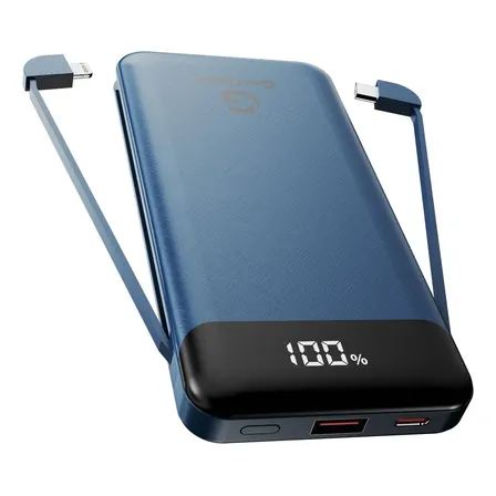 Banco De Energía Con Pantalla Digital De 10000 Mah 22,5 W