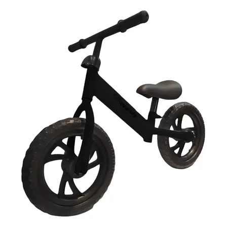 Bicicleta De Equilibrio Sin Pedales Llantas De Aire Infantil Color Negro Shopmall 2023