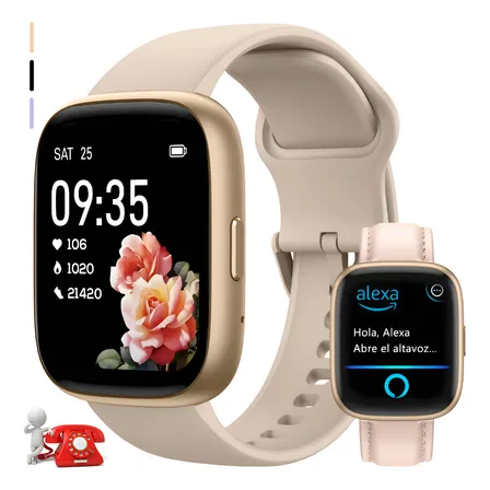 Smartwatch 1.83 Reloj Inteligente Bluetooth Llamada Alexa
