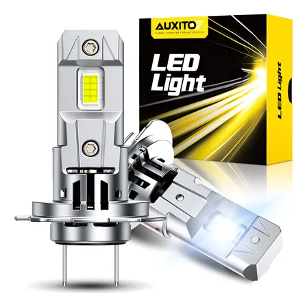 Focos Led Auxito H7 Led Kit 30000lm Auto Canbus 6500k