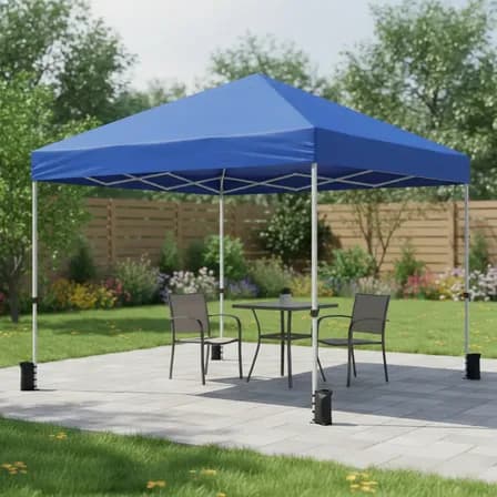 Gazebos Toldo Carpa Impermeable Lona Plegable Bolsa De Peso