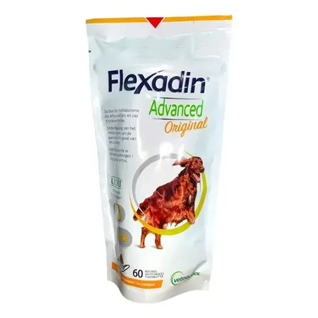 Flexadin Advanced Vetoquinol Premios Masticables Perro/gato 60 Unidades