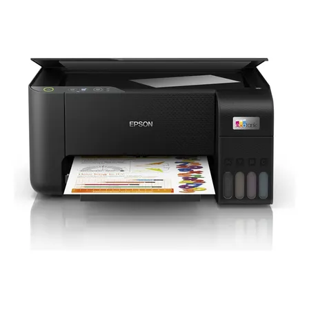 Impresora Epson Ecotank Multifuncional A Color L3210 Mod (c11cj68301) Negro