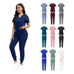 Pijama Quirurgica Conjunto Medico Anti Fluidos Jogger, Scrub