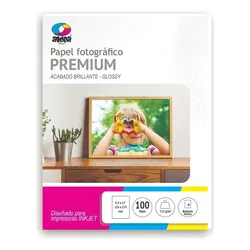 Aldeaprint Papel Fotográfico Glossy Carta 230g 100 Hojas