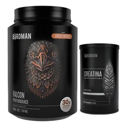 Birdman Creatina Monohidratada + Proteína Performance 1.14kg Sabor Chocolate