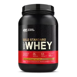 Suplemento en polvo Optimum Nutrition Proteína Proteína de Gold Standard 100% Whey sabor chocolate peanut butter x 907g