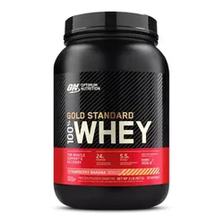 Suplemento en polvo Optimum Nutrition Proteína Proteína de Gold Standard 100% Whey sabor strawberry banana x 907g