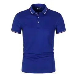 Polo Casual De Manga Corta De Calidad A La Moda