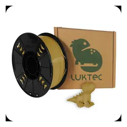 1kg Filamento Pla Impresión 3d 1.75mm Luktec LTPLA Calidad Premium Color Galleta