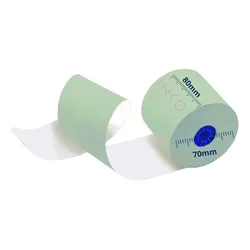 10 Rollos Papel Térmico 80x70mm Color Verde Claro Impresora 80mm INKO