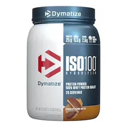 Proteina Iso 100 Dymatize Hidrolizada 640g Sabor Chocolate Peanut Butter