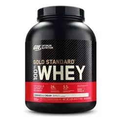 Proteina En Polvo Optimum Nutrition Gs 100% Galletas Con Crema (4.65 Lb) Whey