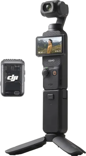 Combo Creator de Cámara Vlogging CMOS Portatil DJI Osmo Pocket Gen 3 - Color Negro 4K