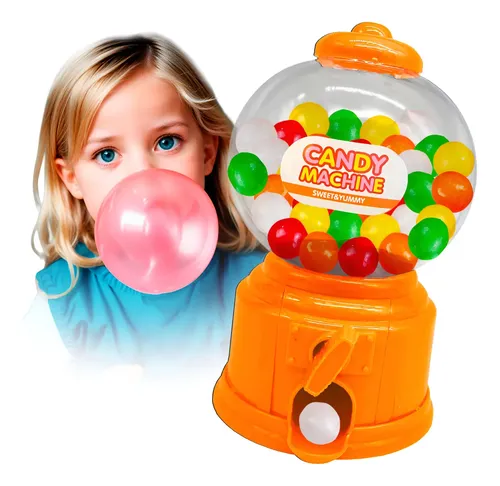Mini Chiclera Bola Maquina Dispensadora Alcancía 15cm