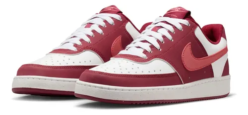 Nike Court Vision Low Tenis Rojos Para Mujer