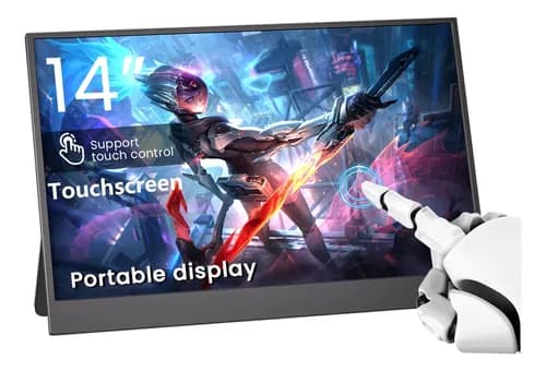 Monitor Táctil Portátil Ips Hdr De 14inch 1200p Touchscreen