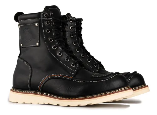 Bota Wingman - Para Motociclista - 100%piel - Antiderrapante