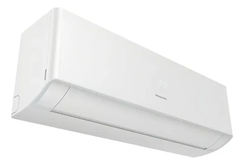 Aire Acondicionado Hisense Minisplit 1 Ton (12,000 Btus) Inverter 115v, Frío /Calor Mod. ARU121KA, Refrigerante R32, Control Remoto, Temporizador De Encendido Y Apagado, Función Sleep, blanco