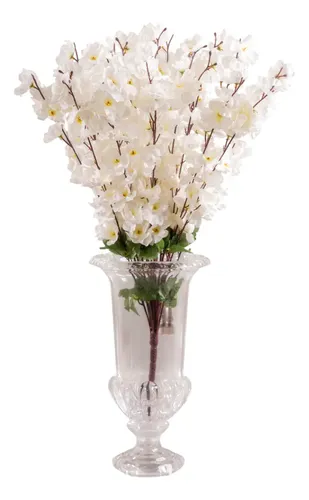 Flor Artificial Cherry Blossom 24 Varas Varios Colores