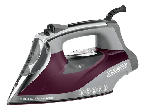 Plancha De Vapor Black+decker Máxima Protección Ropa, D3501